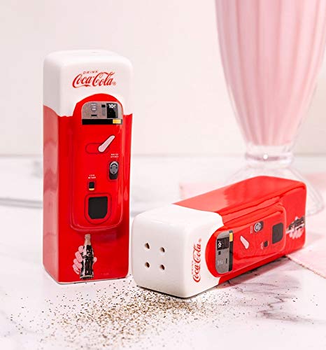 Sunbelt Gifts Ko Ceramic Salt & Pepper Vending Machine, One Size, Multi