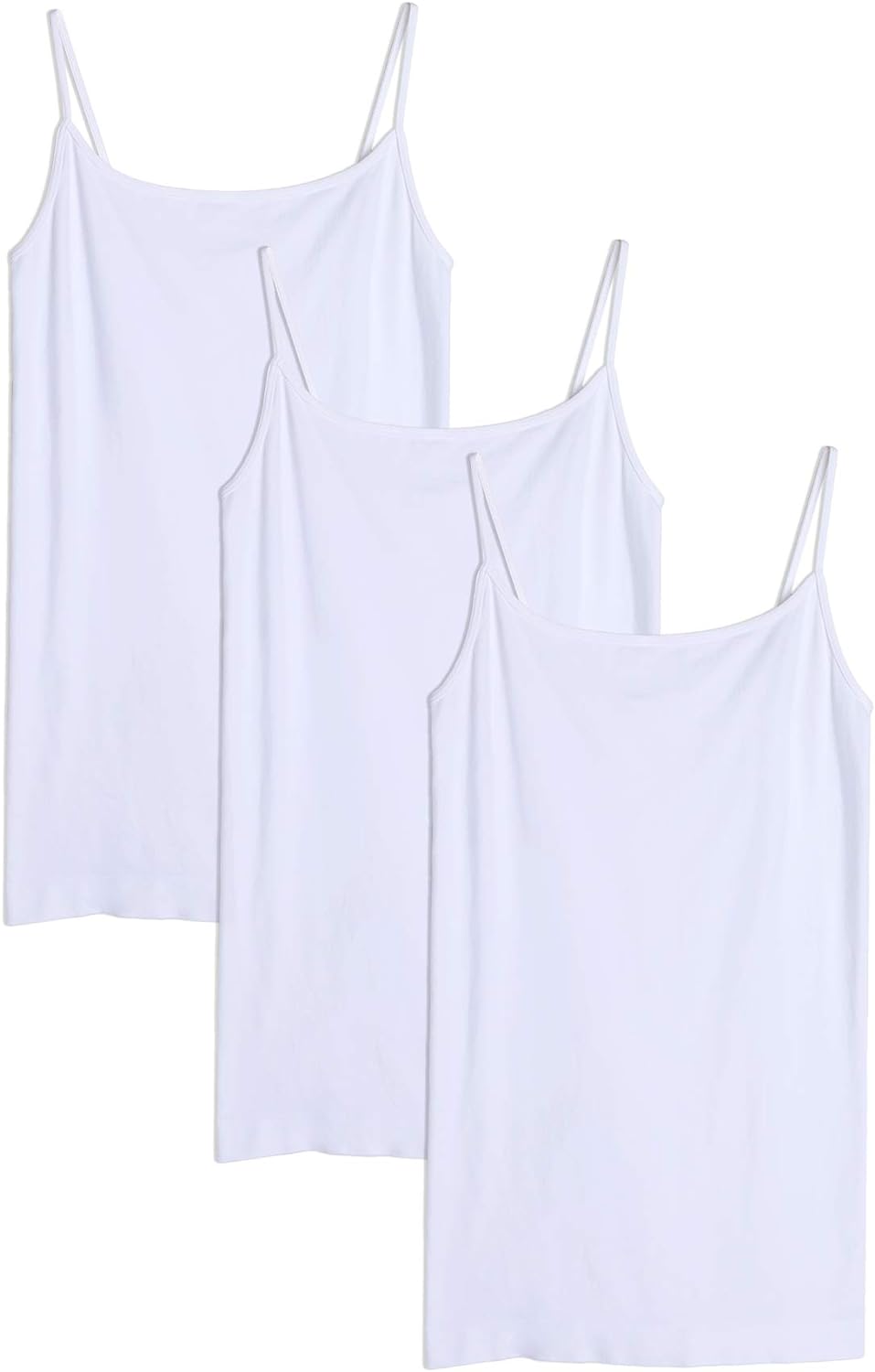 NIKIBIKI Women Seamless Premium Classic Camisole, Made in U.S.A, One Size