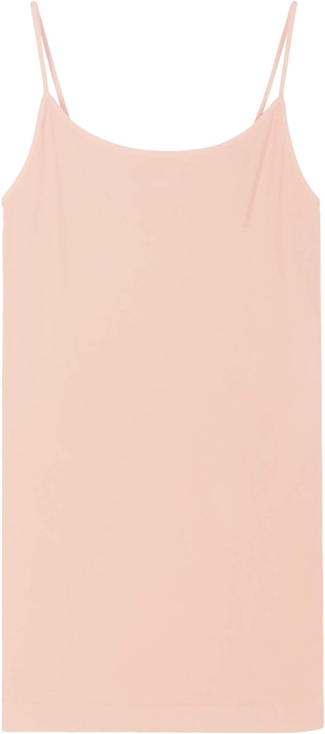 NIKIBIKI Women Seamless Premium Classic Camisole, Made in U.S.A, One Size