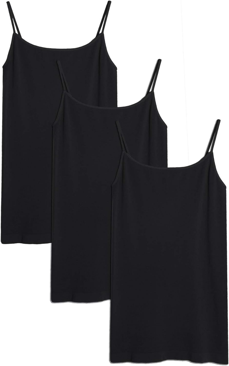 NIKIBIKI Women Seamless Premium Classic Camisole, Made in U.S.A, One Size
