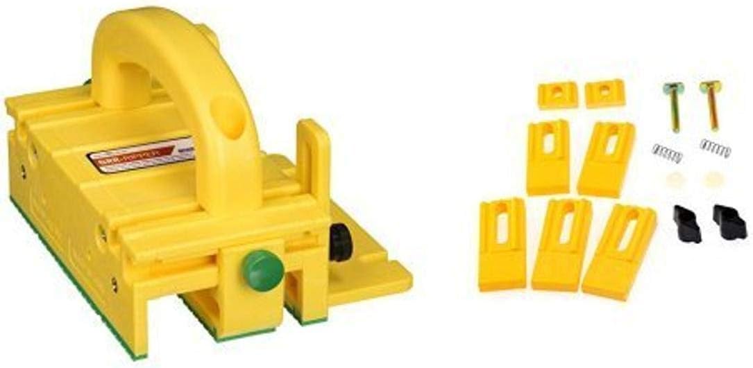 MICROJIG GRR-RIPPER GR-100 3D Table Saw Pushblock, Yellow