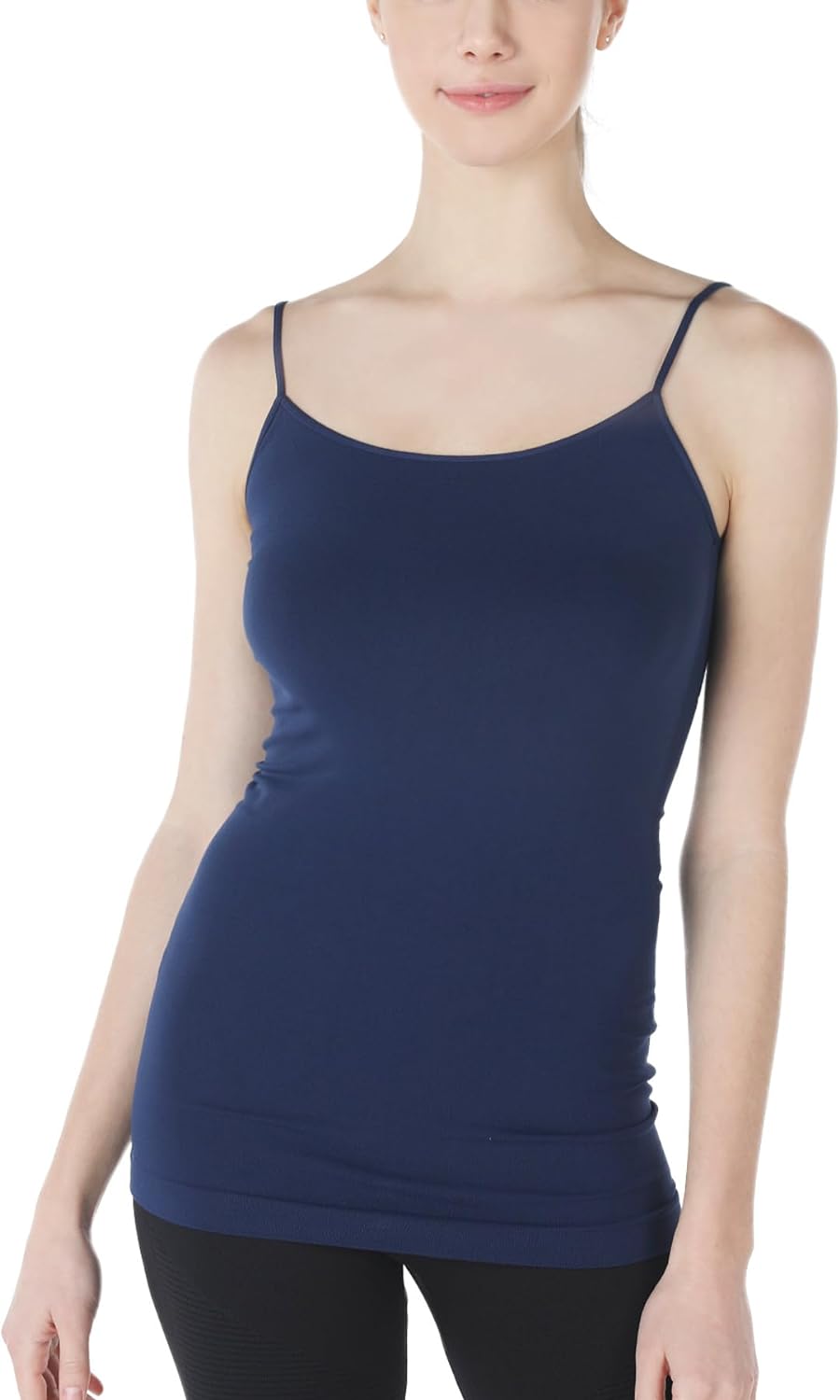 NIKIBIKI Women Seamless Premium Classic Camisole, Made in U.S.A, One Size