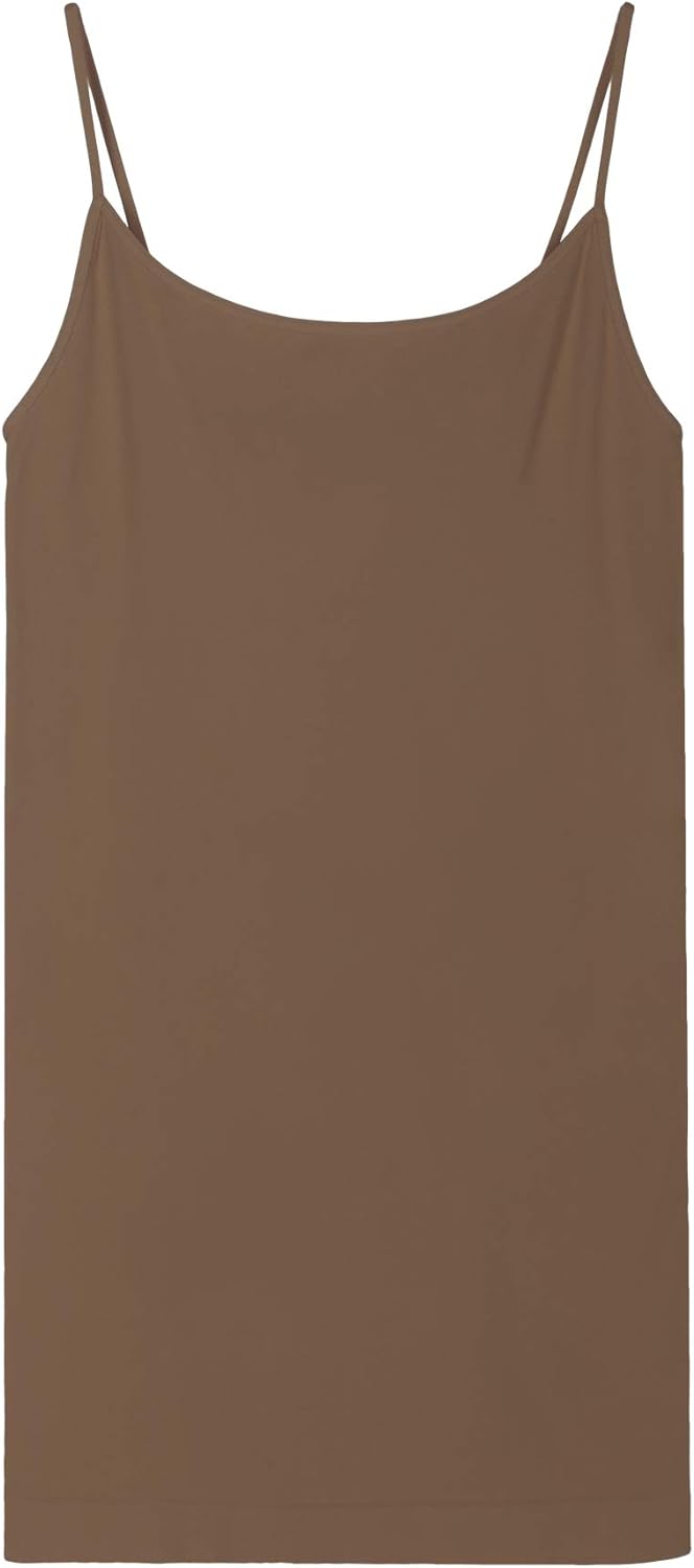 NIKIBIKI Women Seamless Premium Classic Camisole, Made in U.S.A, One Size