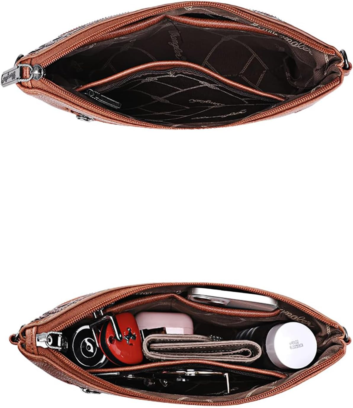 Wrangler Western Crossbody Bags for Women Clutch Wristlet Purse
