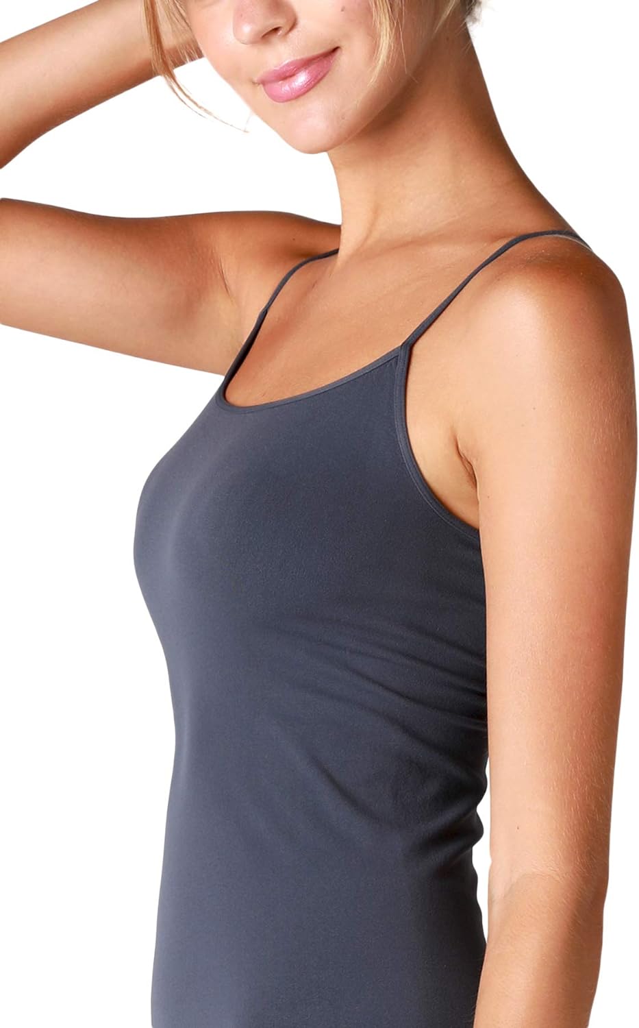 NIKIBIKI Women Seamless Premium Classic Camisole, Made in U.S.A, One Size