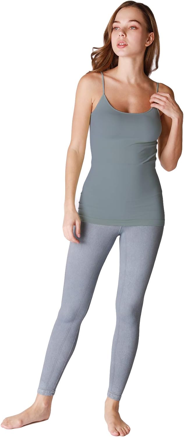 NIKIBIKI Women Seamless Premium Classic Camisole, Made in U.S.A, One Size