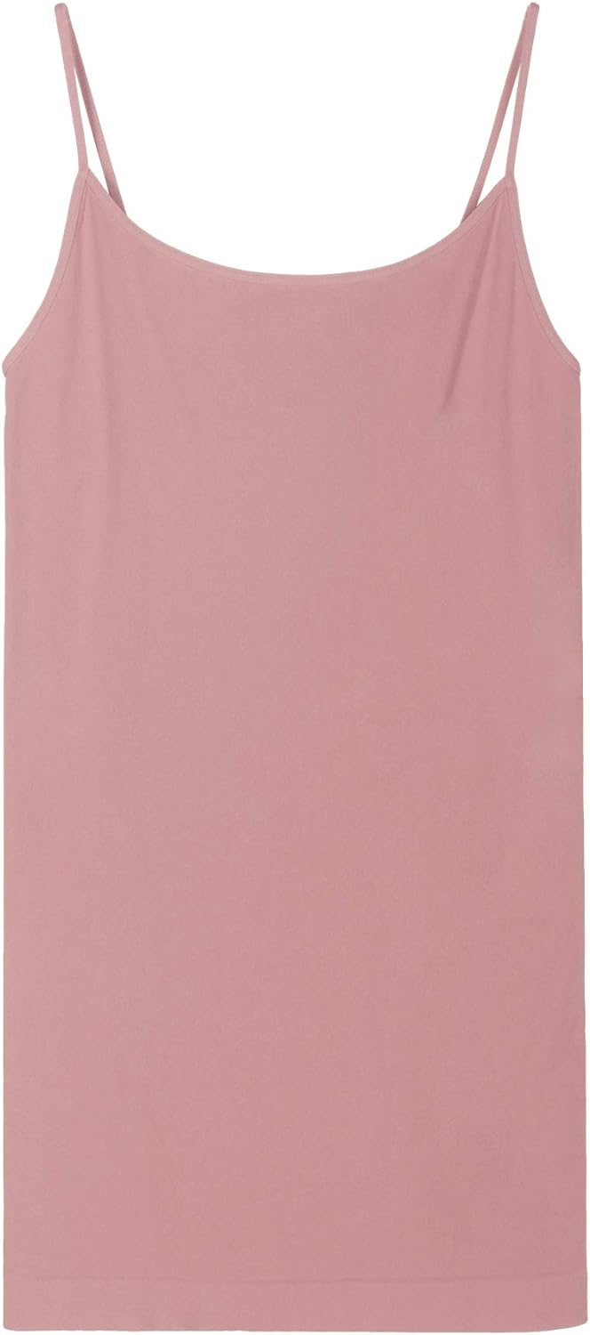 NIKIBIKI Women Seamless Premium Classic Camisole, Made in U.S.A, One Size