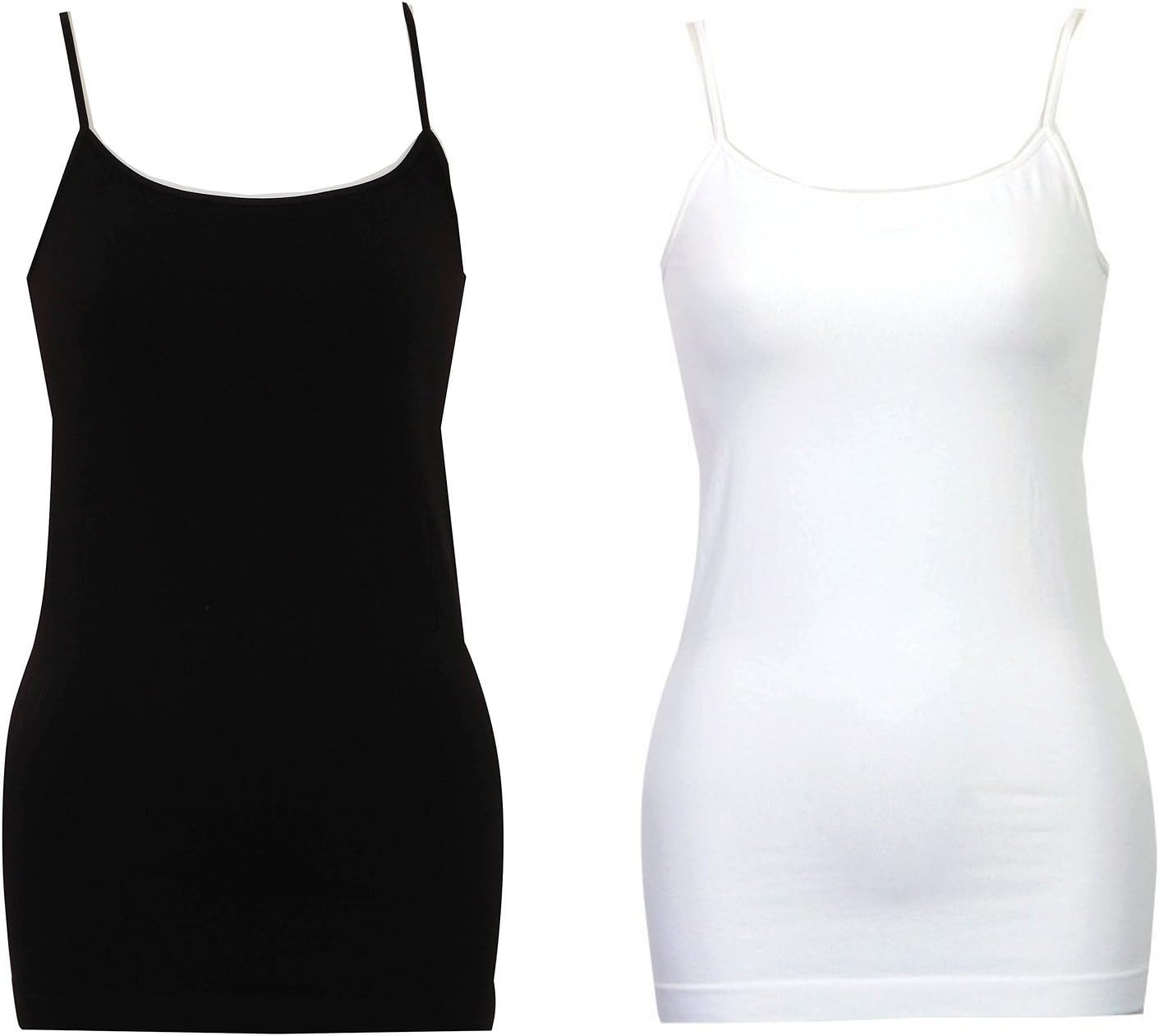 NIKIBIKI Women Seamless Premium Classic Camisole, Made in U.S.A, One Size