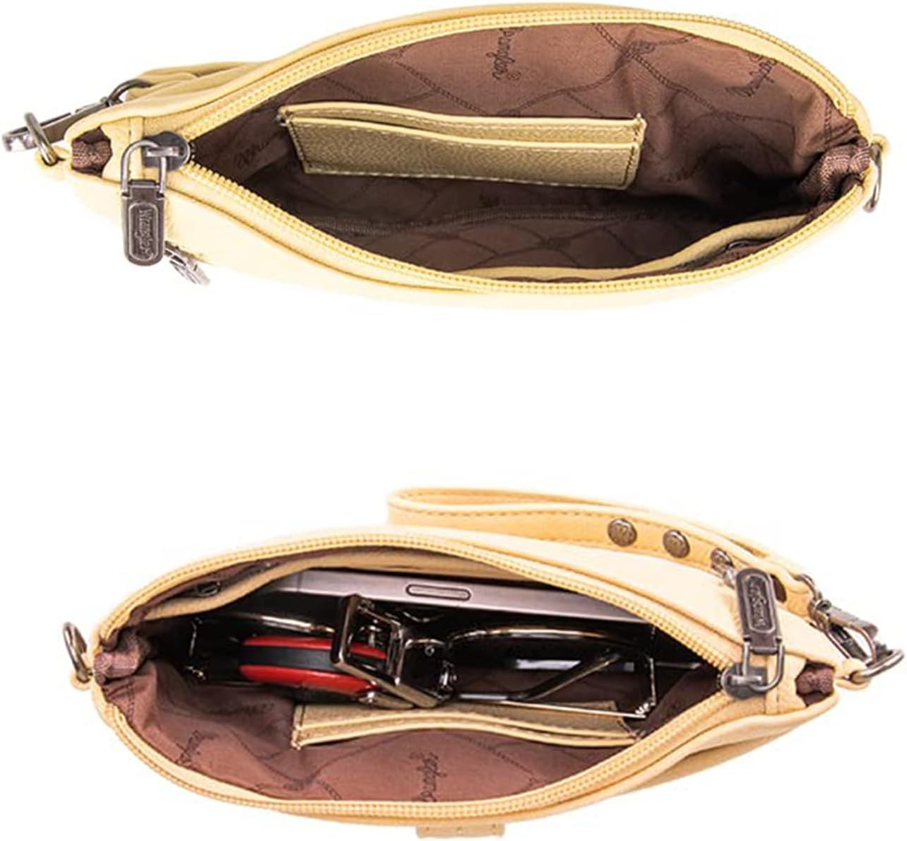 Wrangler Western Crossbody Bags for Women Clutch Wristlet Purse