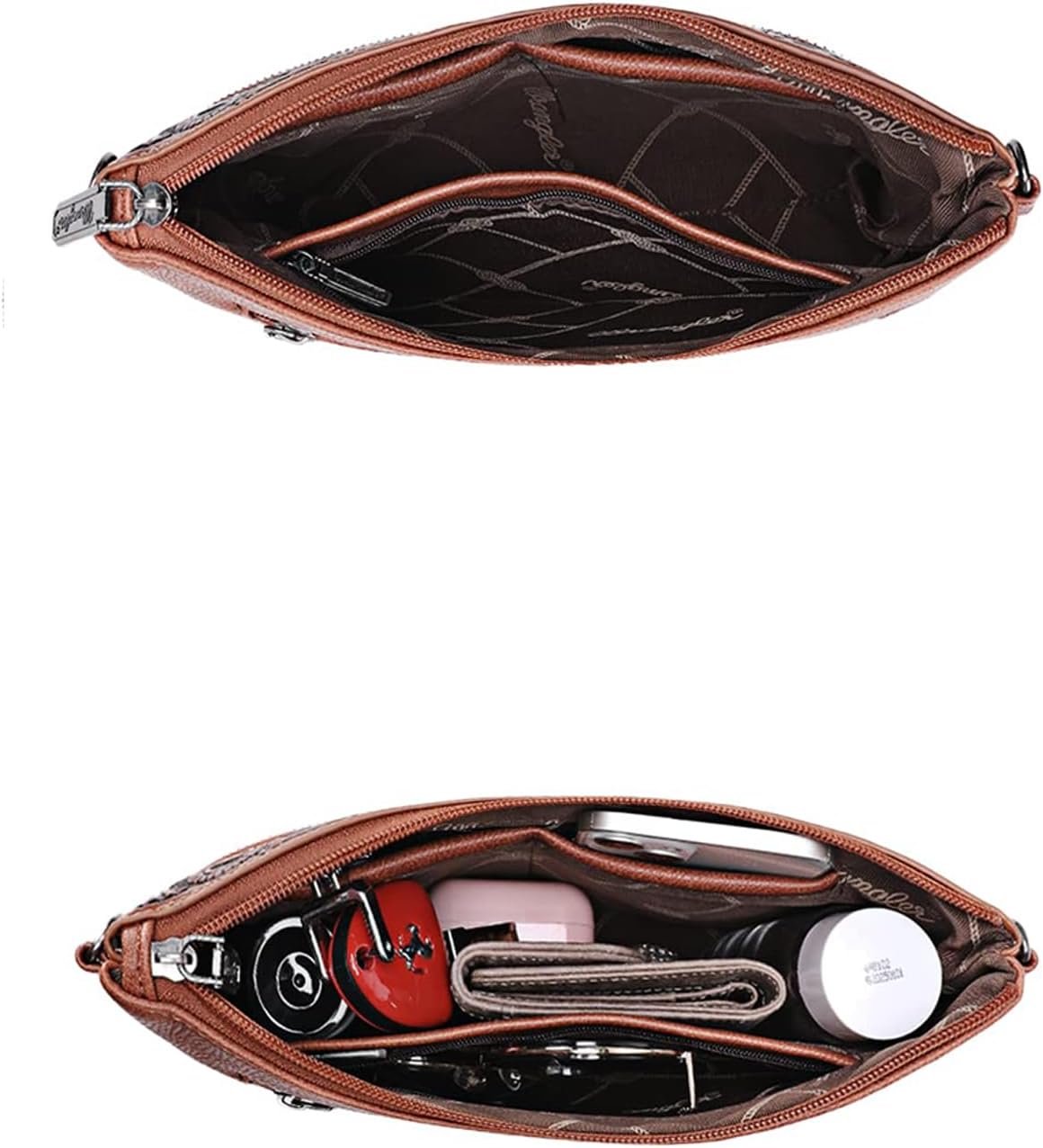 Wrangler Western Crossbody Bags for Women Clutch Wristlet Purse