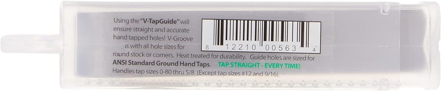 Big Gator Tools V-Tap Guide, Standard Sizes 0-80 to 5/8"