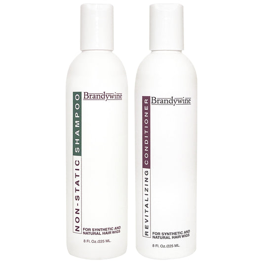 Brandywine Non Static Shampoo & Revitalizing Conditioner 8 Ounce., Value Pack Bundle 2 items