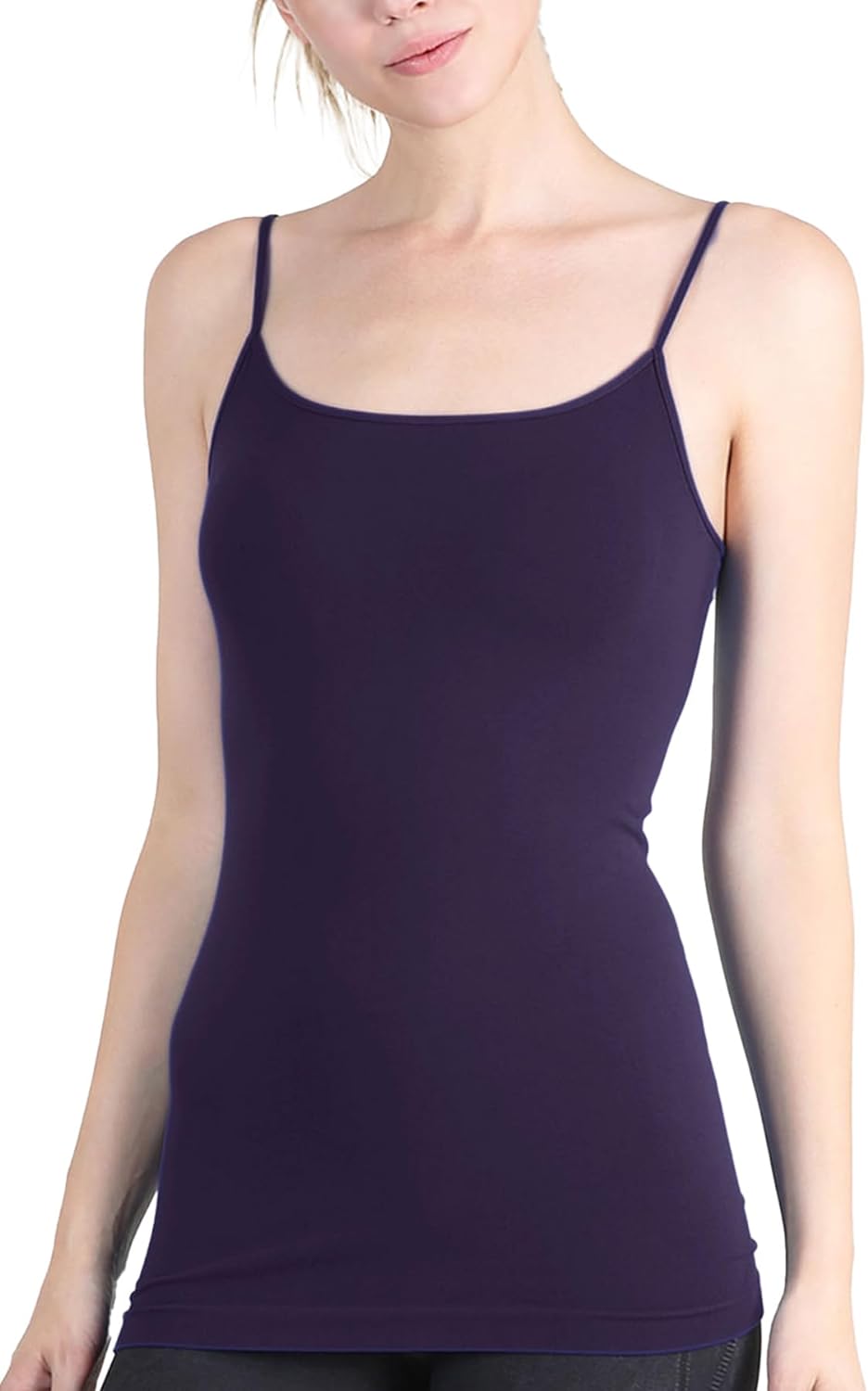 NIKIBIKI Women Seamless Premium Classic Camisole, Made in U.S.A, One Size