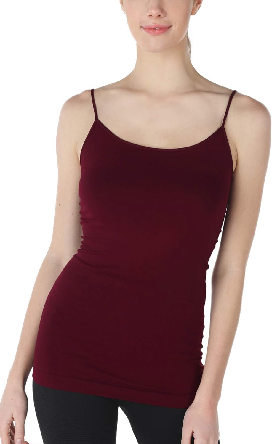 NIKIBIKI Women Seamless Premium Classic Camisole, Made in U.S.A, One Size