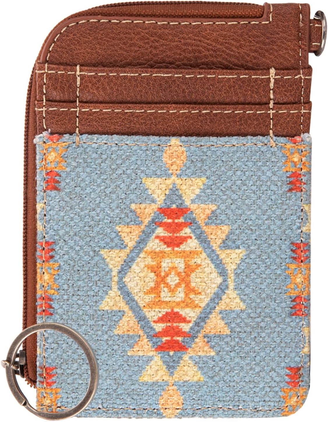 Montana West Wrangler Card Wallet Boho Aztec Credit Card Holder for Women