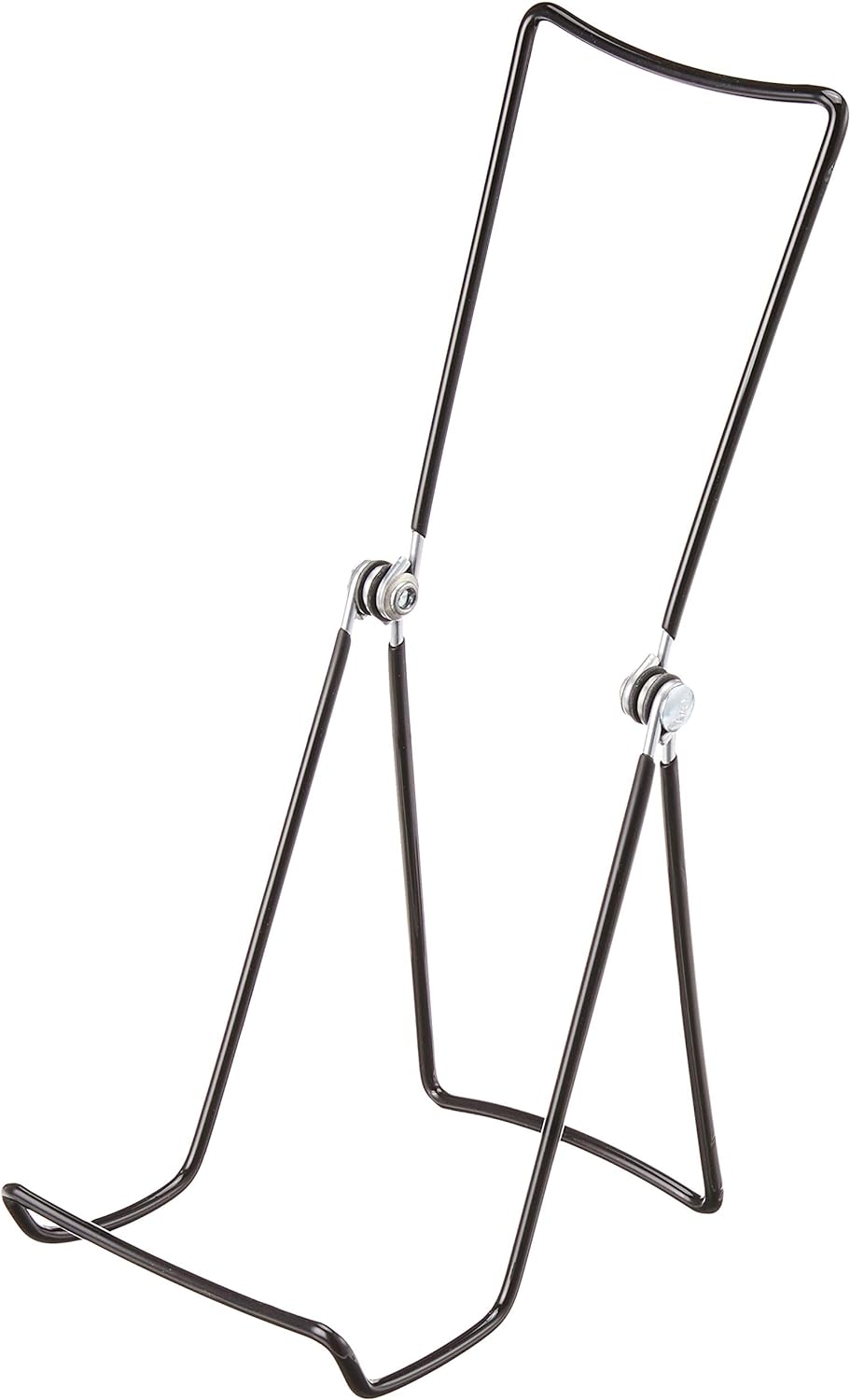 12-Pack 6AC Gibson Holders for Cookbooks, Kitchenware, Artworl, More; 3 Wire Display w/Deep Edge - Black