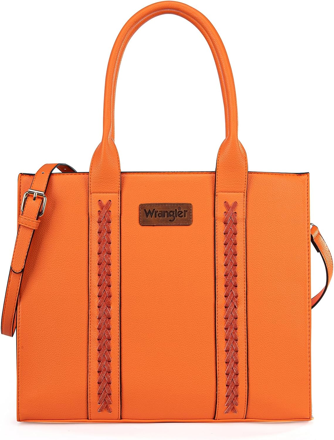 Wrangler Tote Bag for Women Shoulder Purse Handbag with Zipper Crossbody Bag