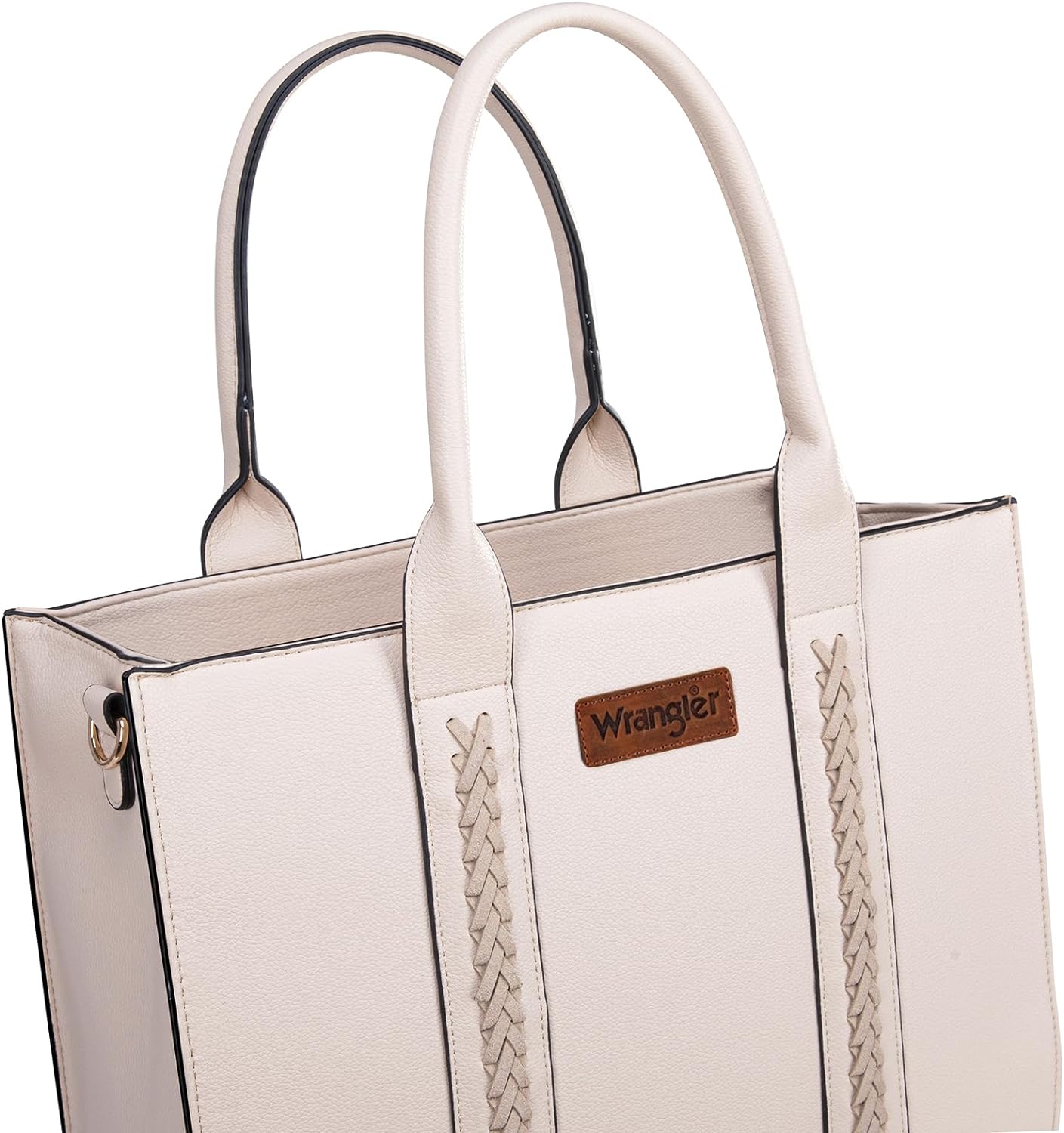Wrangler Tote Bag for Women Shoulder Purse Handbag with Zipper Crossbody Bag