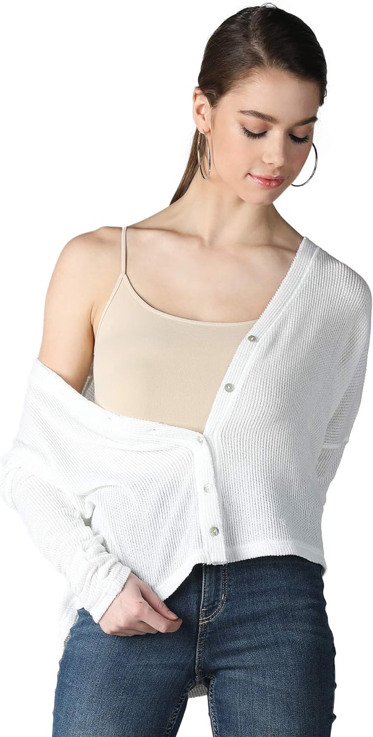 NIKIBIKI Women Seamless Premium Classic Camisole, Made in U.S.A, One Size