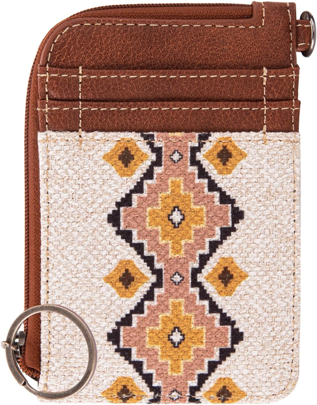 Montana West Wrangler Card Wallet Boho Aztec Credit Card Holder for Women