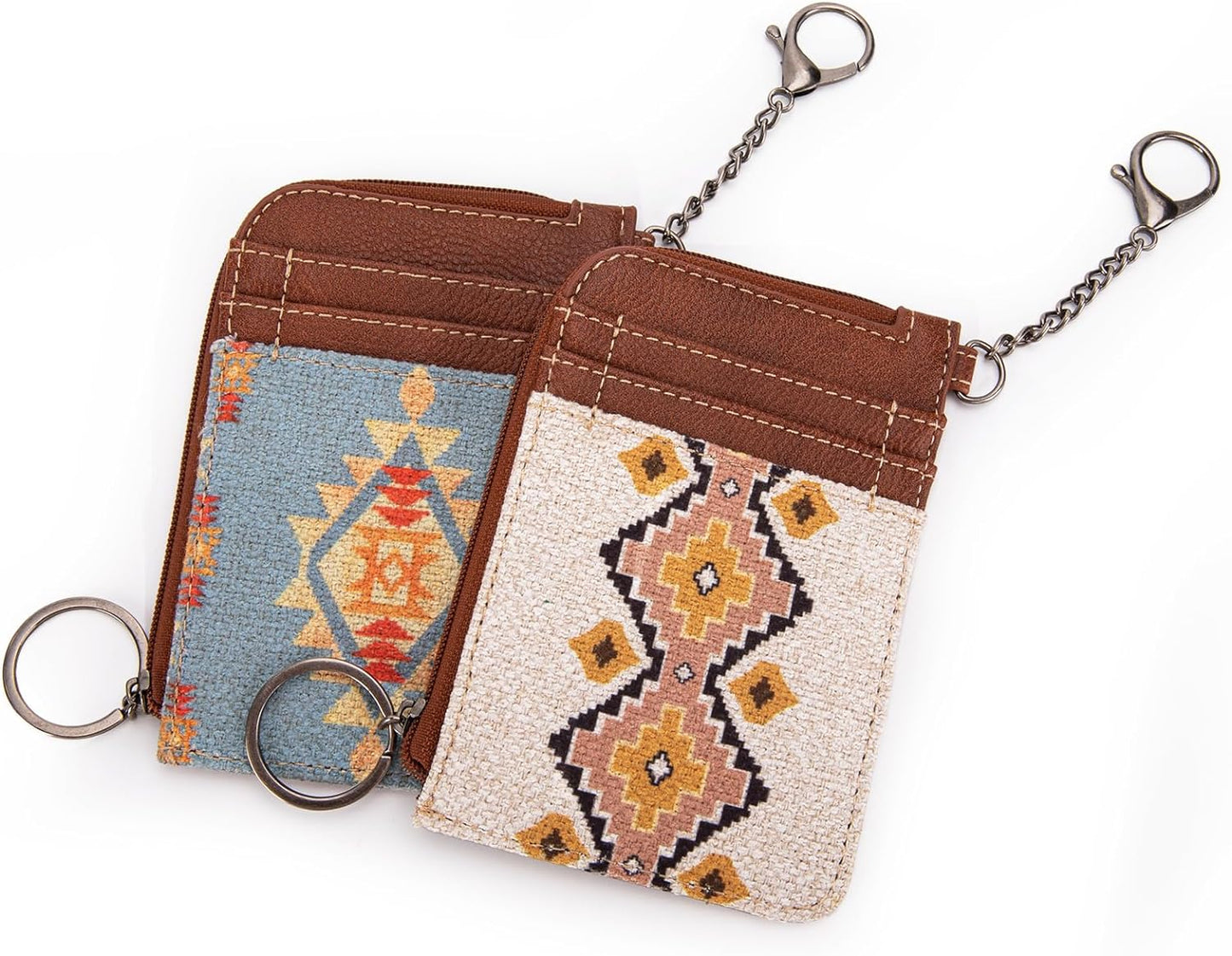 Montana West Wrangler Card Wallet Boho Aztec Credit Card Holder for Women