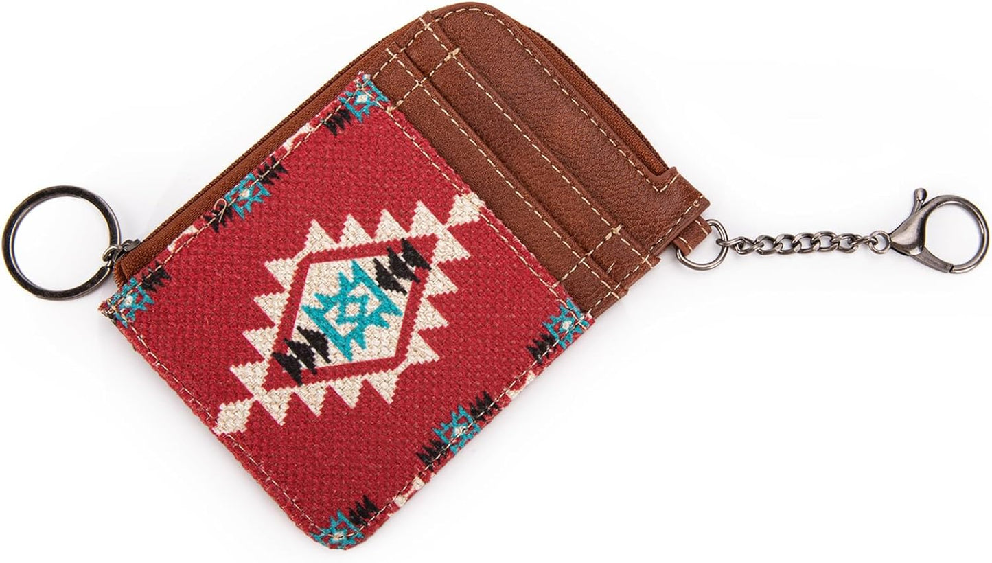 Montana West Wrangler Card Wallet Boho Aztec Credit Card Holder for Women