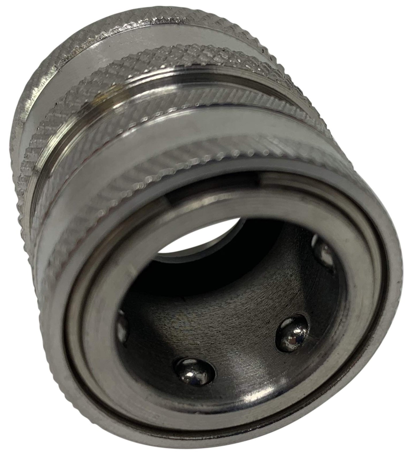 MTM Hydro Garden Hose Adapter 4 Piece 3/4? Quick Connect Fittings Kit, Stainless Steel High Pressure Couplings and Connectors for Pressure Washers and Car Detailing, 2x2