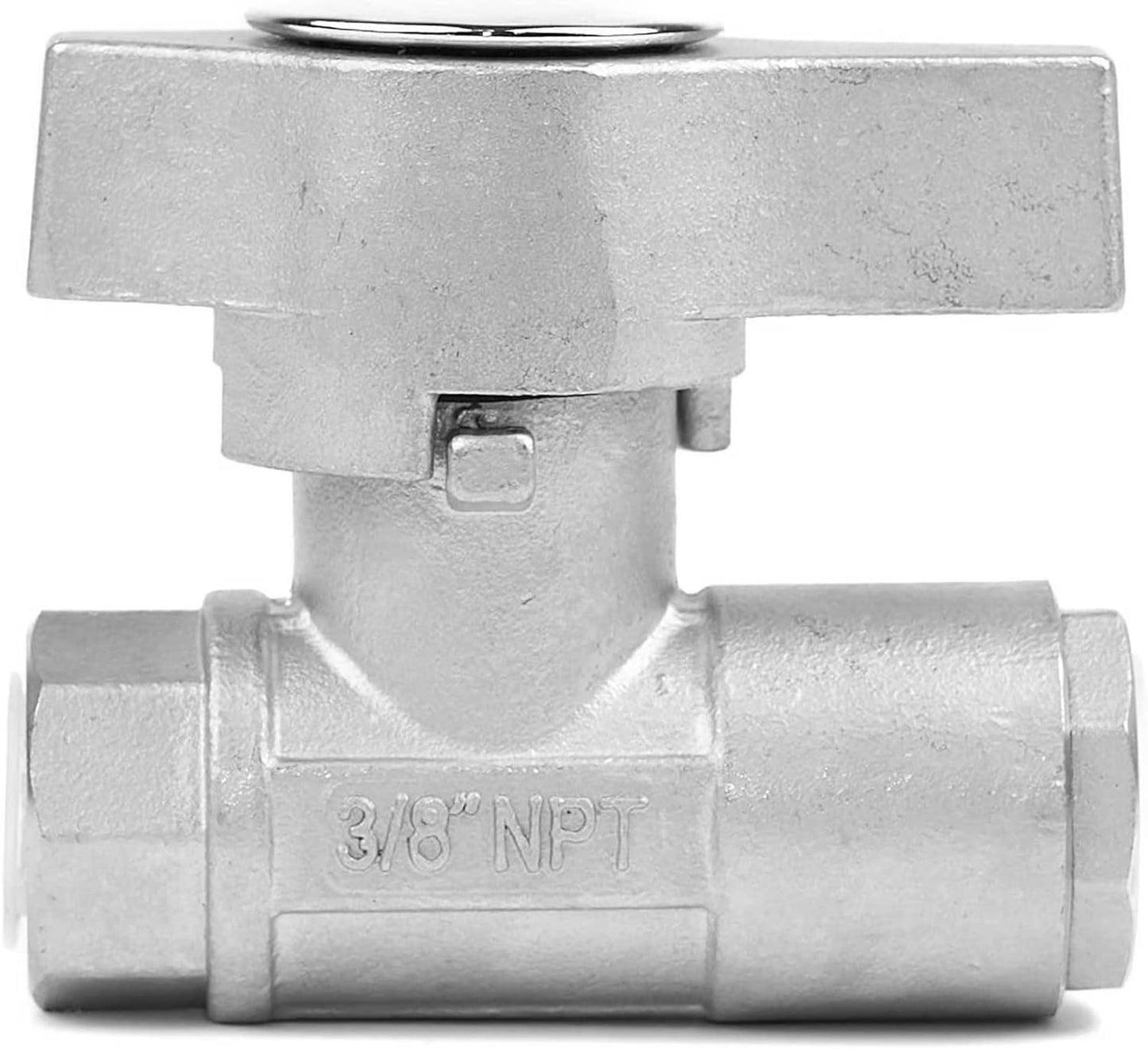 MTM Hydro Ball Valve for Pressure Washer Gun, High Pressure Power Washer Shut Off Valve Stainless Steel 3/8” Female NPT 5000 PSI