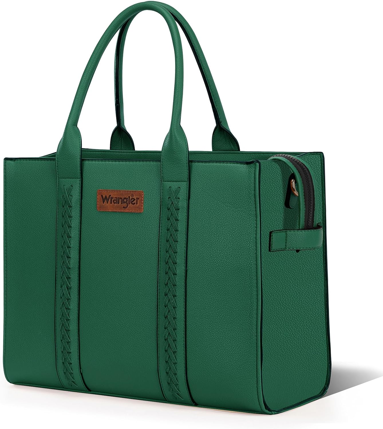 Wrangler Tote Bag for Women Shoulder Purse Handbag with Zipper Crossbody Bag