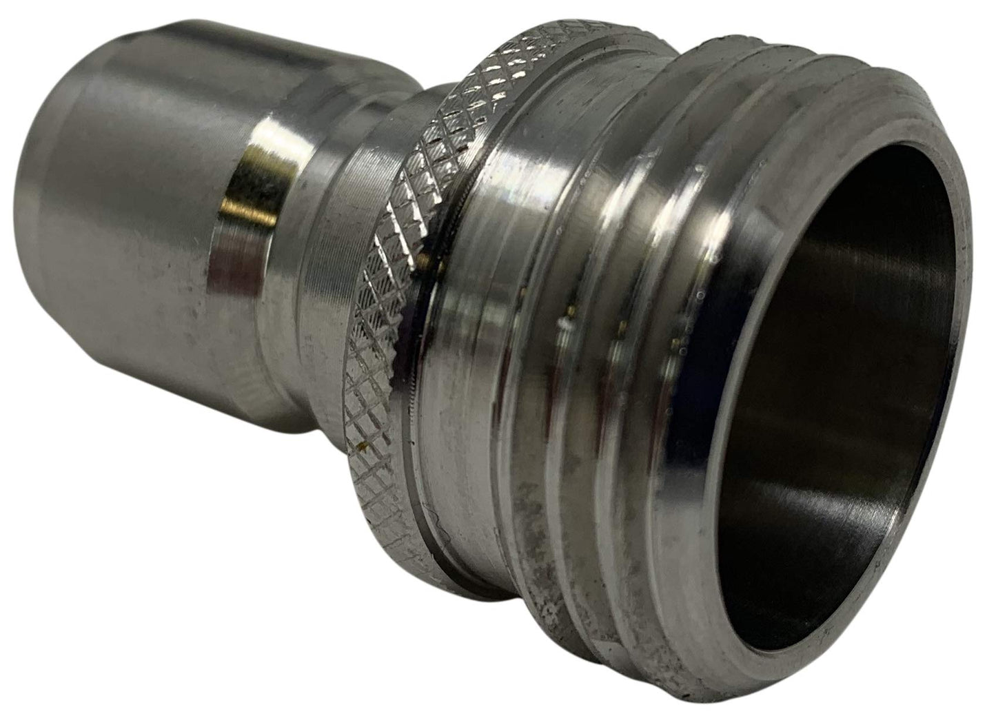 MTM Hydro Garden Hose Adapter 4 Piece 3/4? Quick Connect Fittings Kit, Stainless Steel High Pressure Couplings and Connectors for Pressure Washers and Car Detailing, 2x2