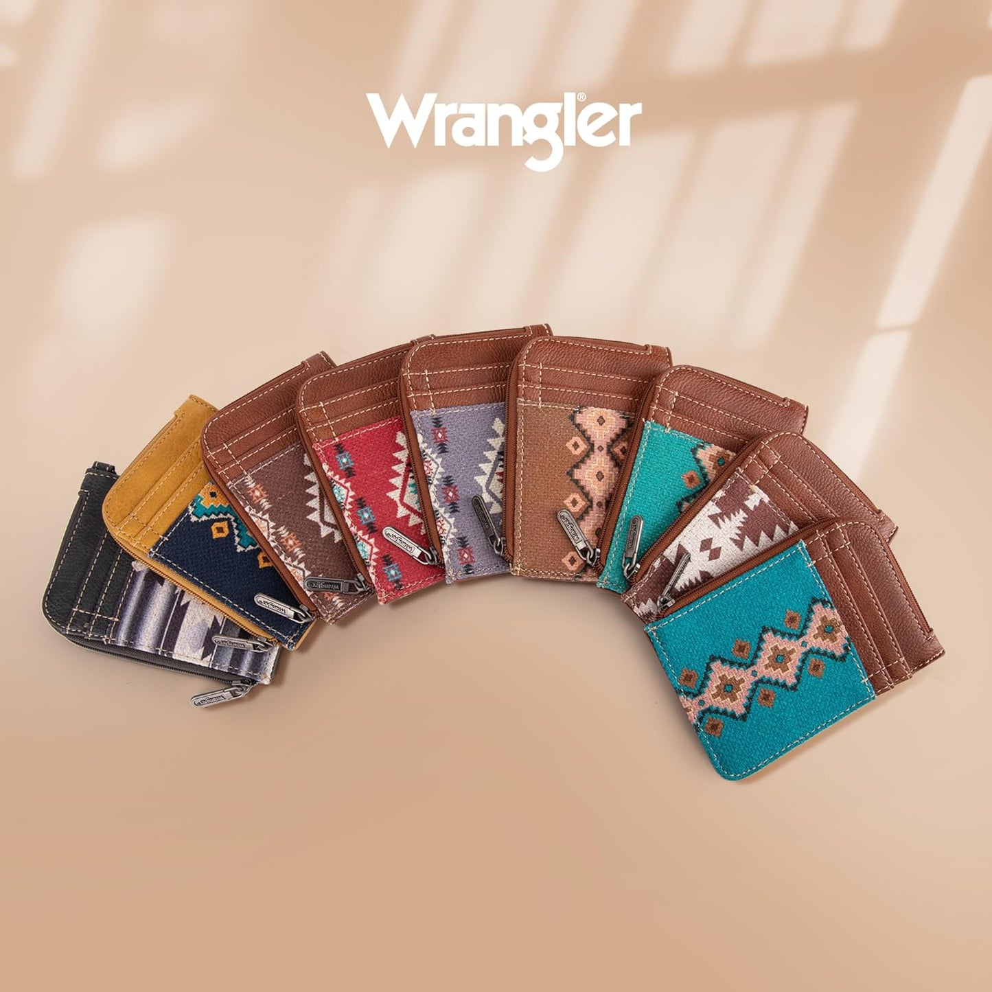 Montana West Wrangler Card Wallet Boho Aztec Credit Card Holder for Women