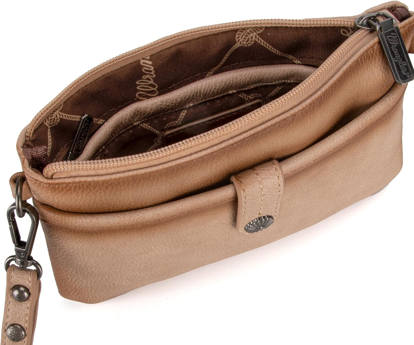 Wrangler Western Crossbody Bags for Women Clutch Wristlet Purse