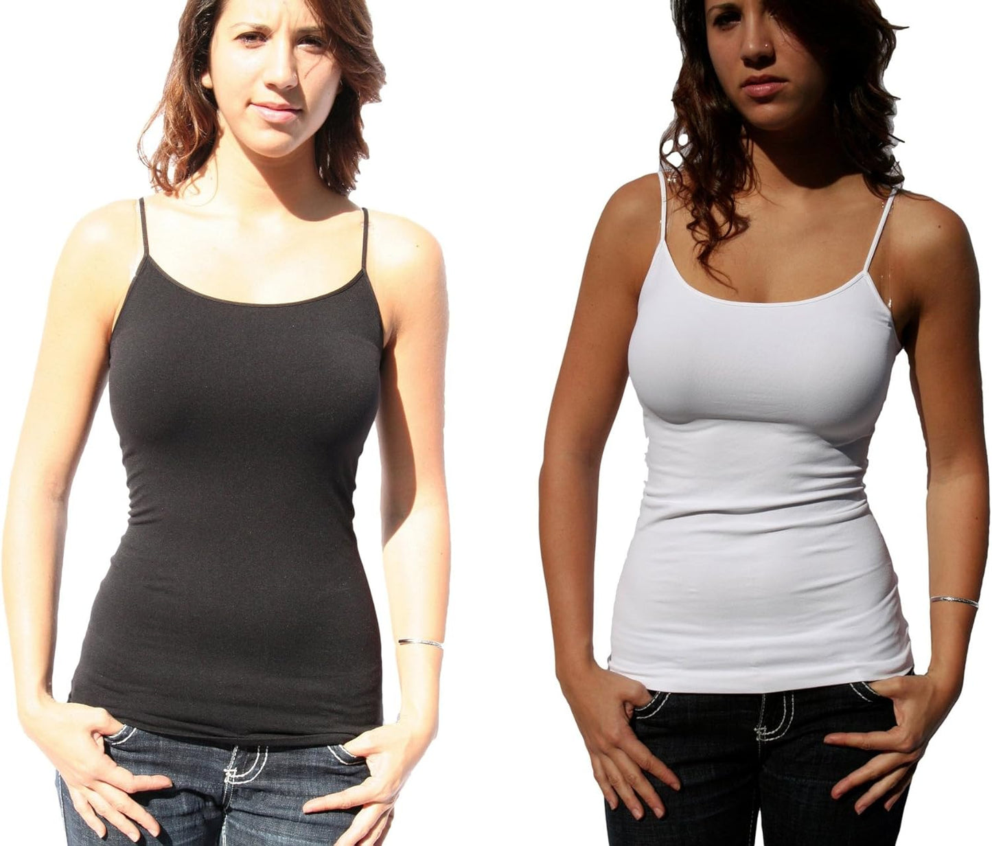 NIKIBIKI Women Seamless Premium Classic Camisole, Made in U.S.A, One Size