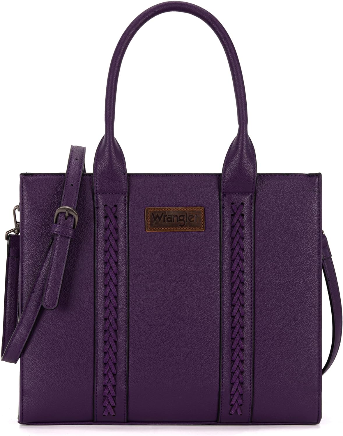 Wrangler Tote Bag for Women Shoulder Purse Handbag with Zipper Crossbody Bag