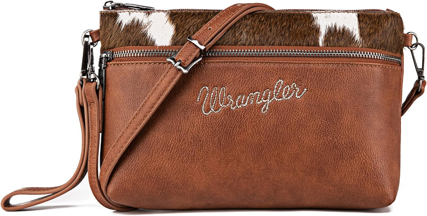 Wrangler Western Crossbody Bags for Women Clutch Wristlet Purse