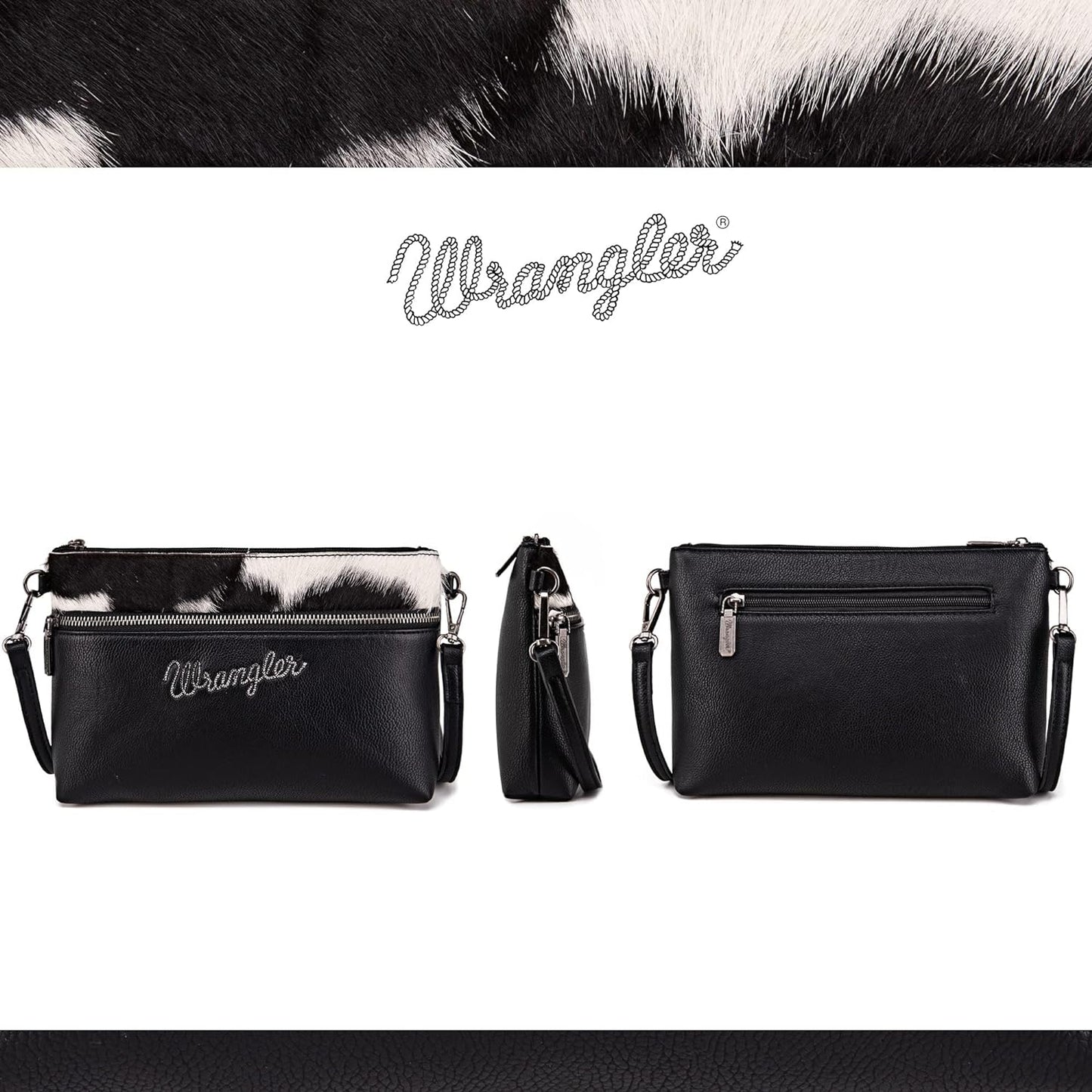 Wrangler Western Crossbody Bags for Women Clutch Wristlet Purse