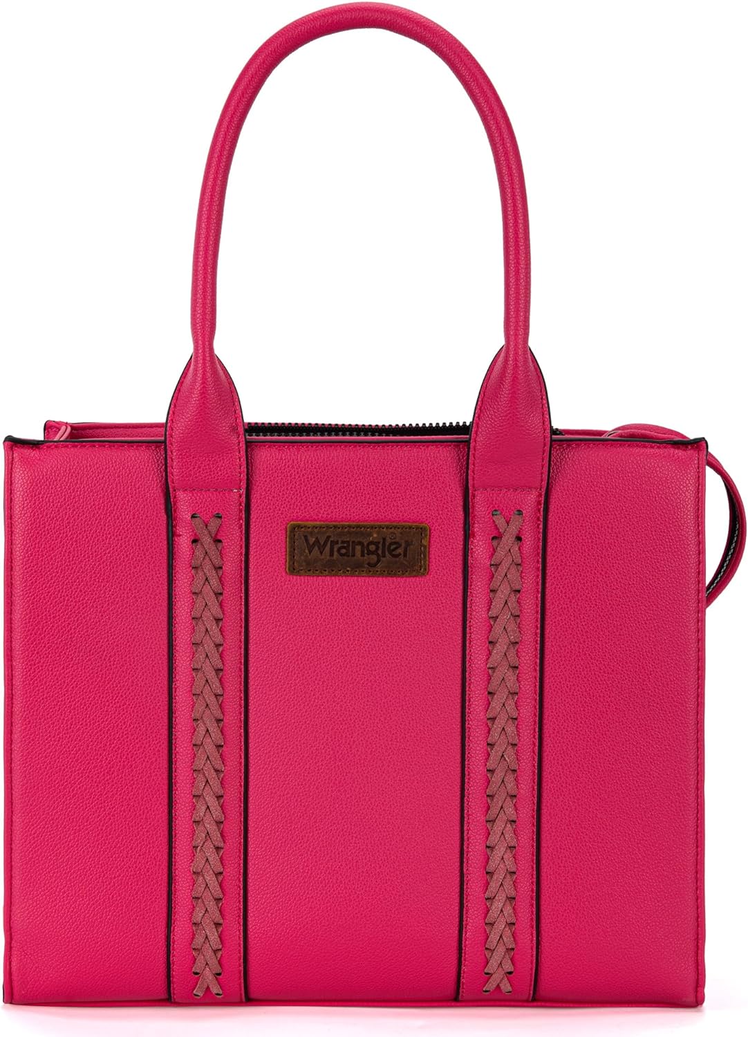 Wrangler Tote Bag for Women Shoulder Purse Handbag with Zipper Crossbody Bag