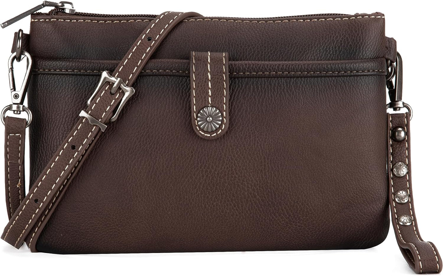 Wrangler Western Crossbody Bags for Women Clutch Wristlet Purse