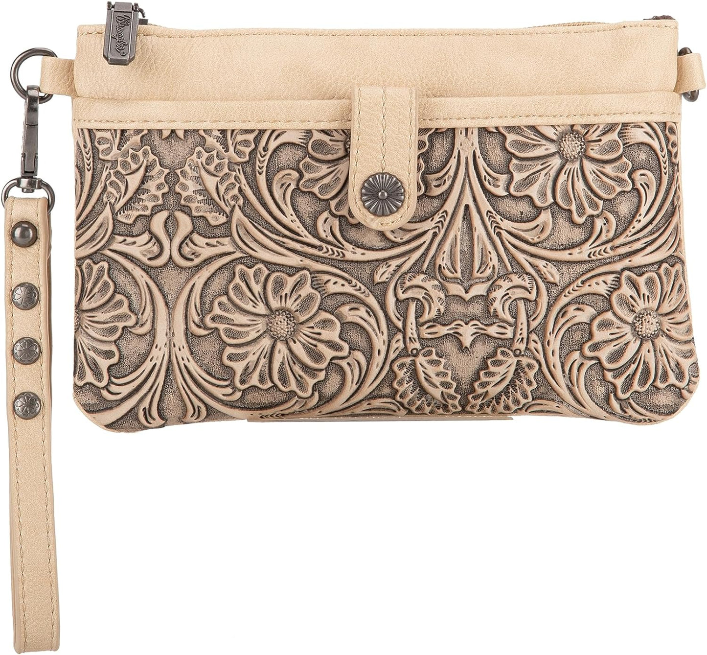 Wrangler Western Crossbody Bags for Women Clutch Wristlet Purse