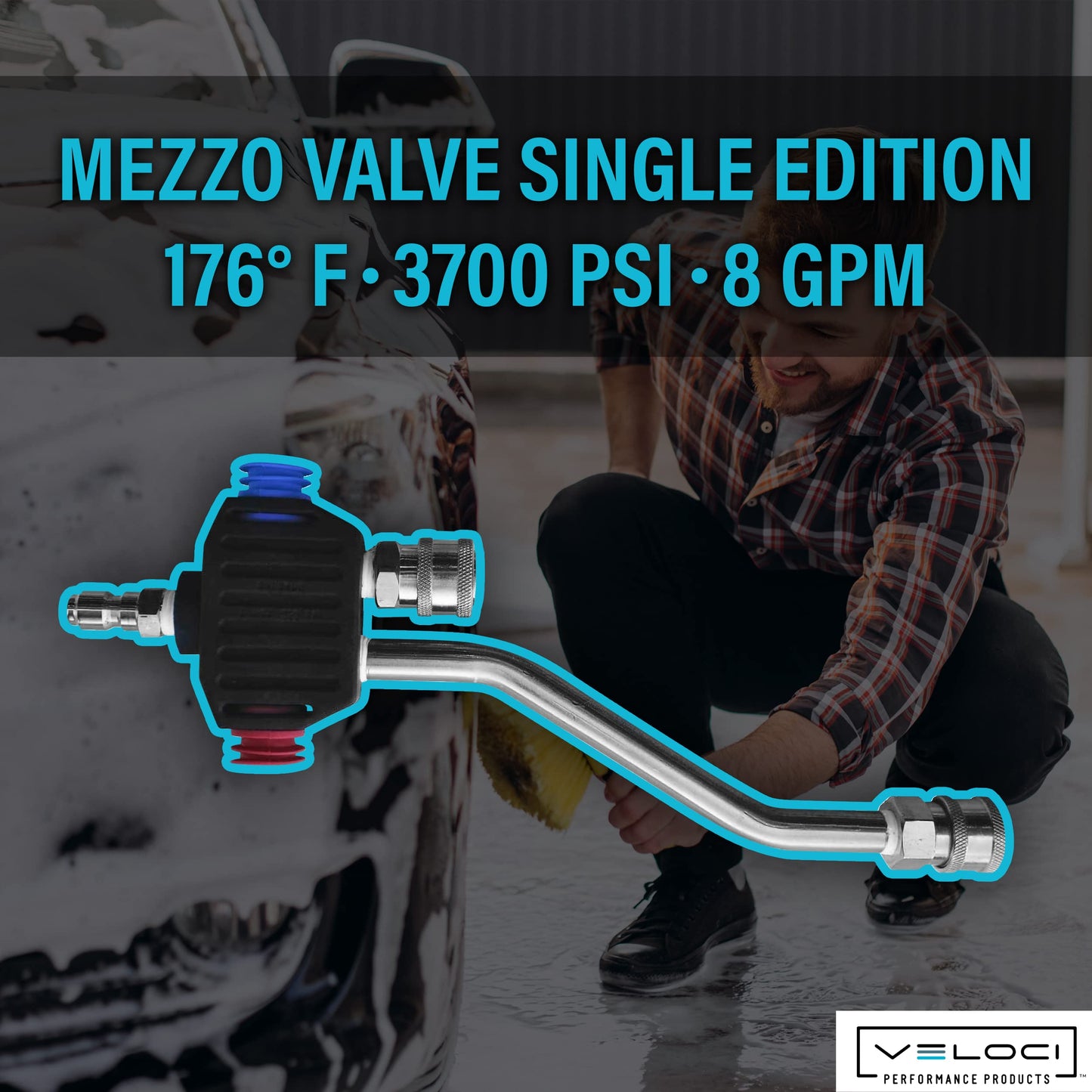 MTM Hydro Pressure Washer and Foam Cannon Extension Wand, High Pressure Foam Sprayer 3700 PSI for Car Wash and Detailing, Pressure Washer Accessories