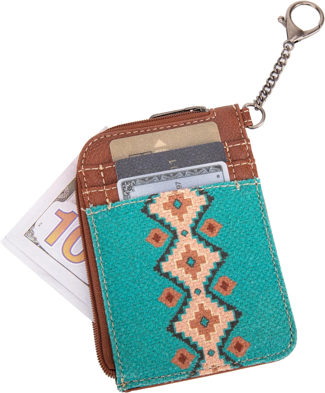 Montana West Wrangler Card Wallet Boho Aztec Credit Card Holder for Women