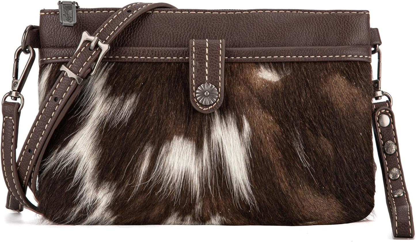 Wrangler Western Crossbody Bags for Women Clutch Wristlet Purse
