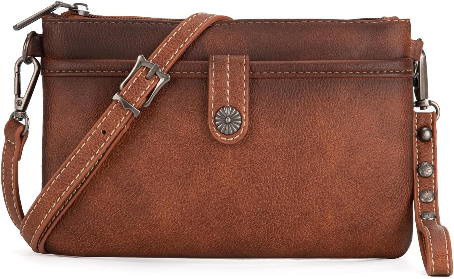 Wrangler Western Crossbody Bags for Women Clutch Wristlet Purse