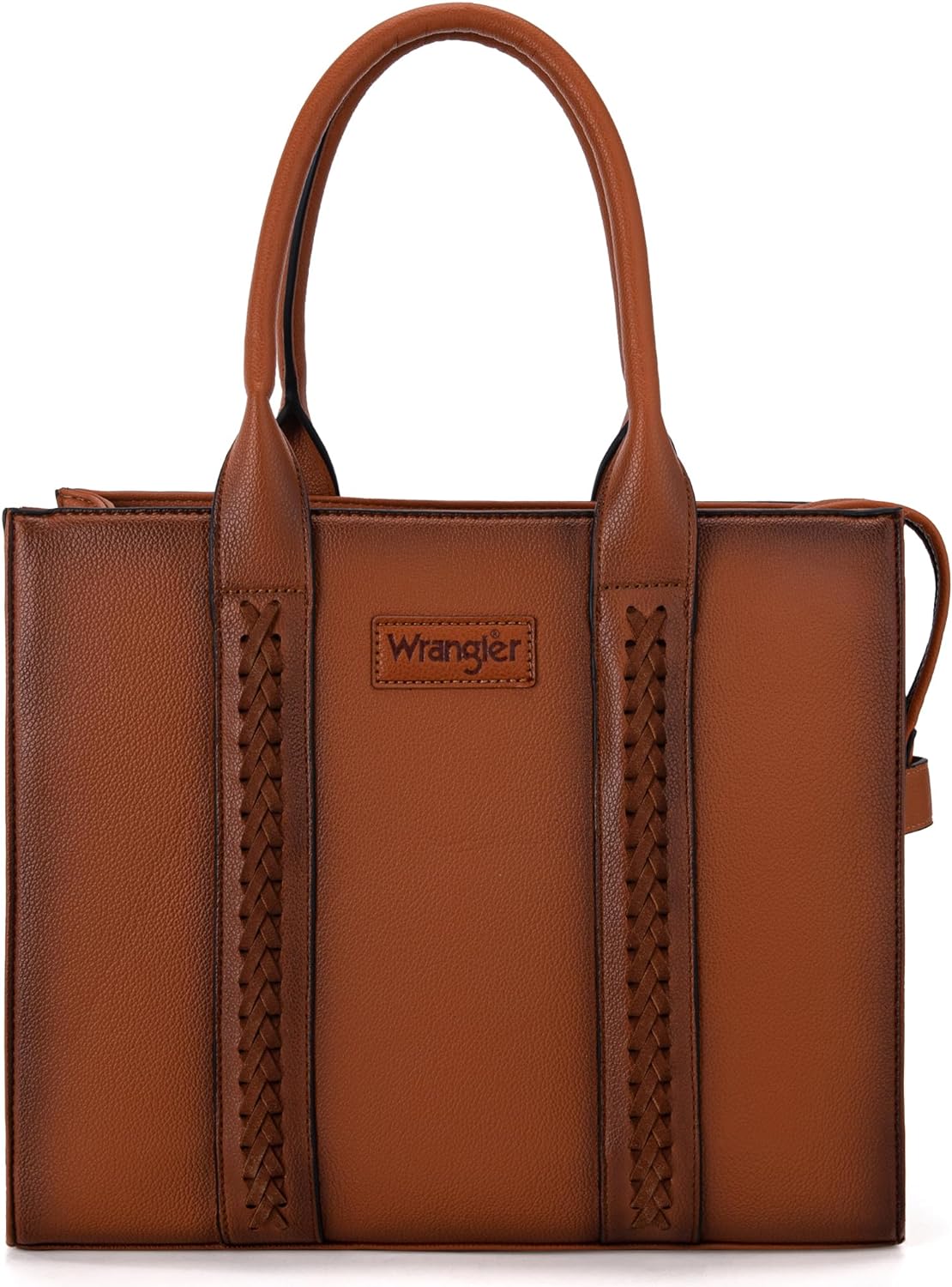 Wrangler Tote Bag for Women Shoulder Purse Handbag with Zipper Crossbody Bag
