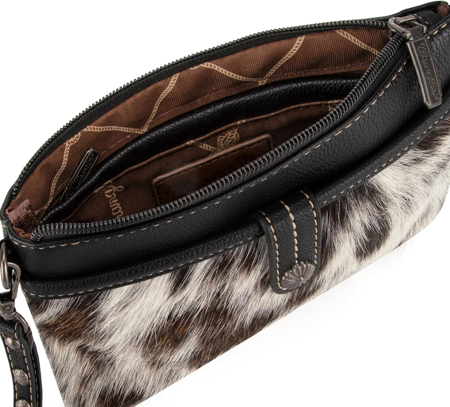 Wrangler Western Crossbody Bags for Women Clutch Wristlet Purse