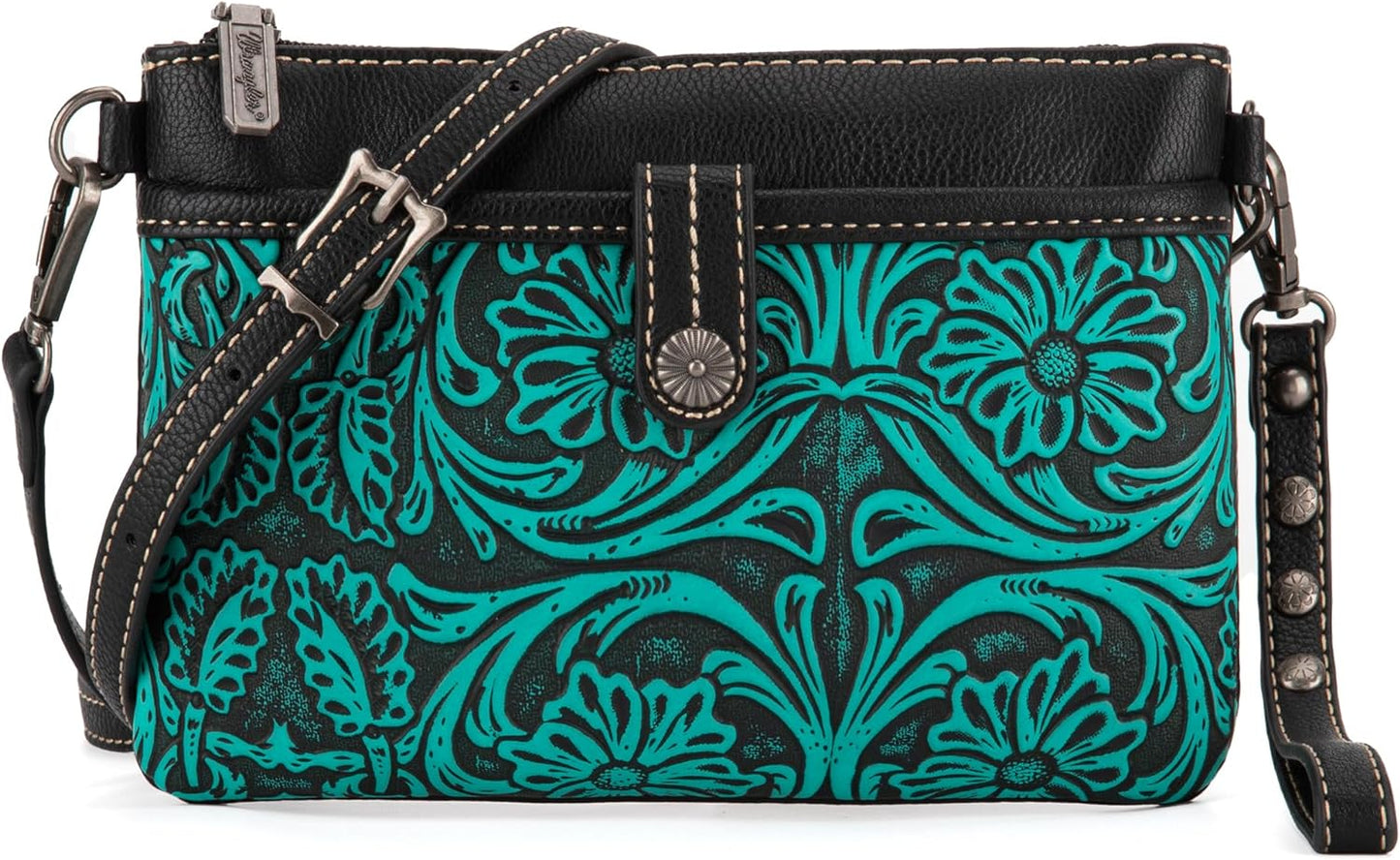 Wrangler Western Crossbody Bags for Women Clutch Wristlet Purse