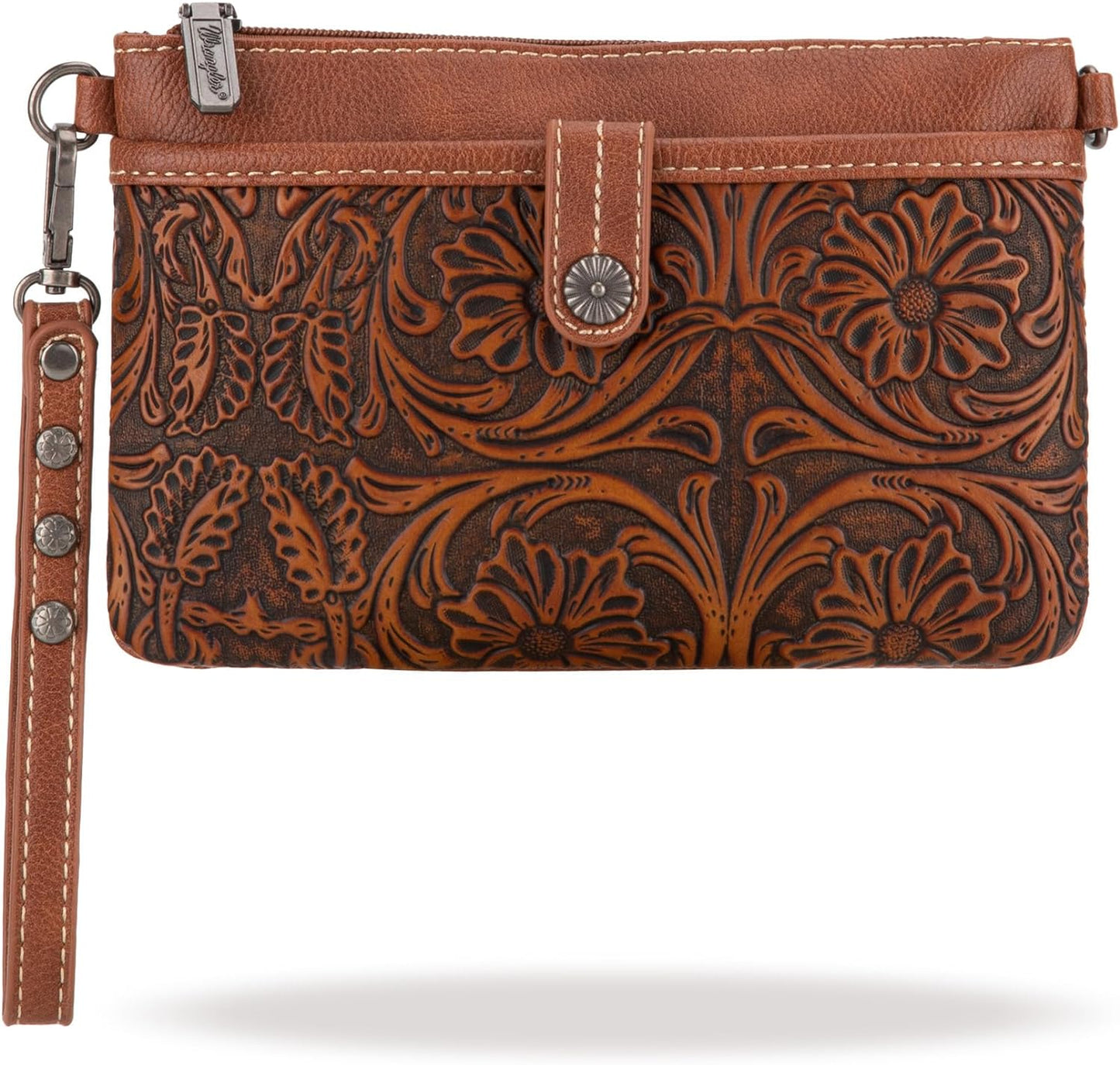 Wrangler Western Crossbody Bags for Women Clutch Wristlet Purse