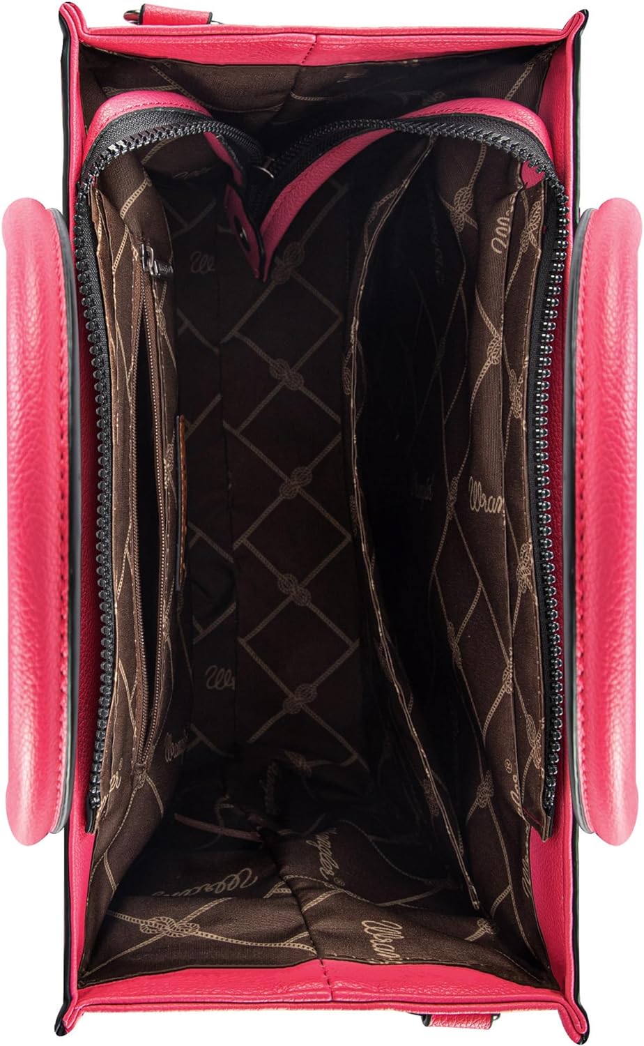Wrangler Tote Bag for Women Shoulder Purse Handbag with Zipper Crossbody Bag