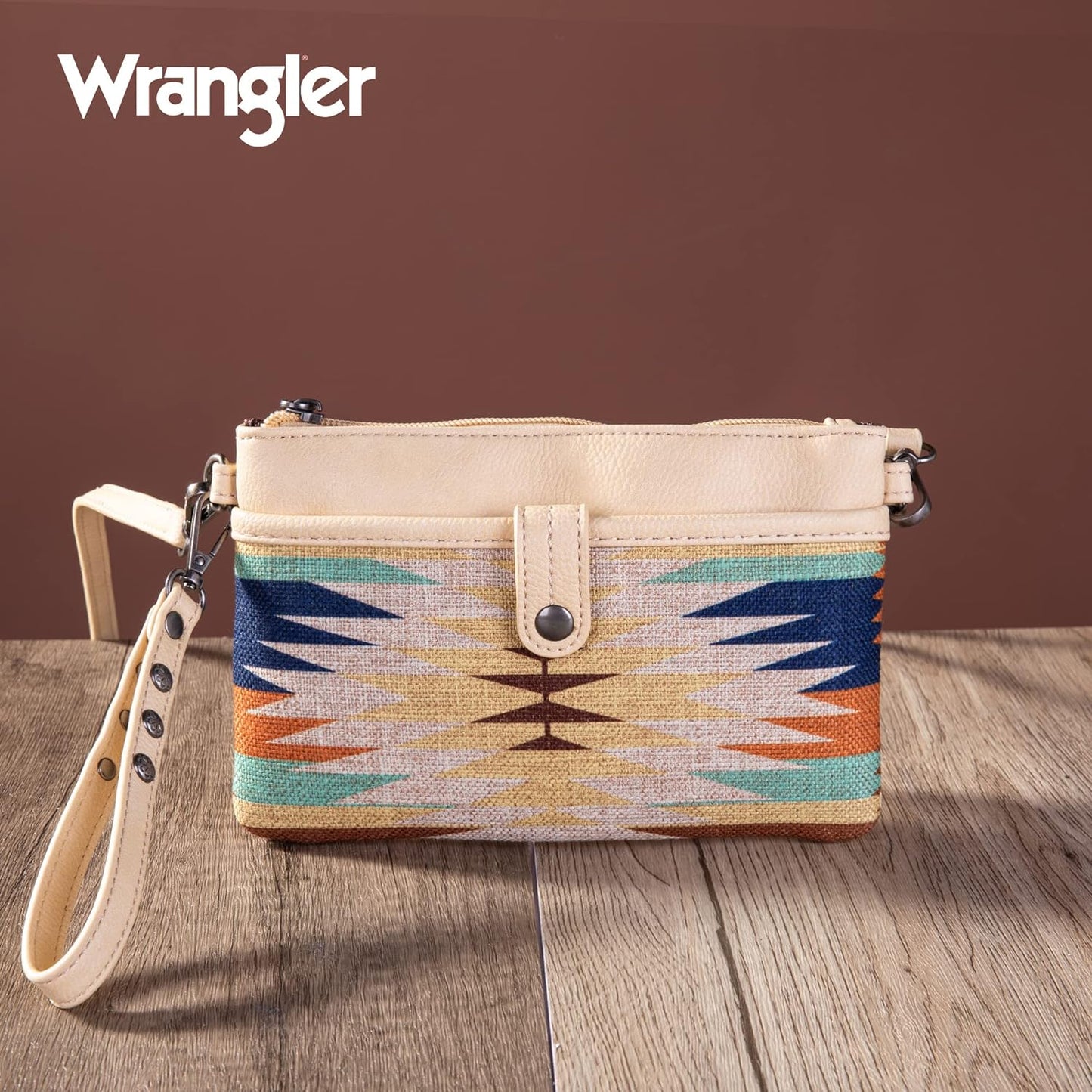 Wrangler Western Crossbody Bags for Women Clutch Wristlet Purse
