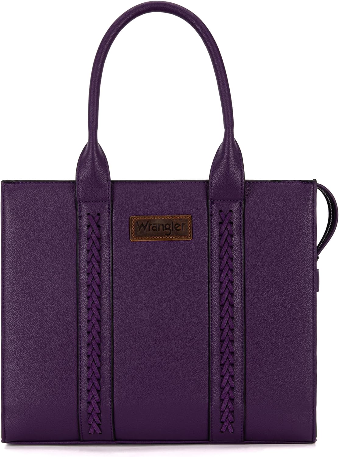 Wrangler Tote Bag for Women Shoulder Purse Handbag with Zipper Crossbody Bag